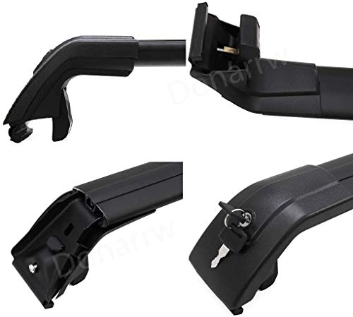 Image of Upgraded Lockable Cargo Racks for Mini Clubman 2016-2023 Roof Rack Cross Bars Rail Luggage Carrier Accessories
