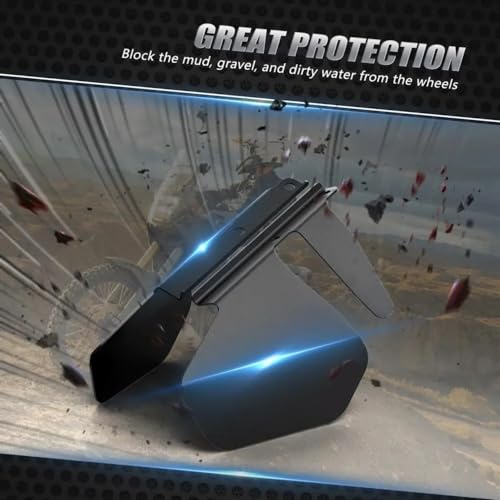 Garde-boue arrière moto Tenere 700 robuste en finition premium texturée - 4