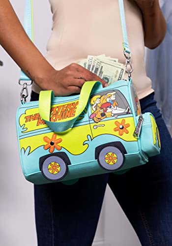Loungefly Classic Scooby Doo Purse Mystery Machine Crossbody Bag Groovy Van Fashion Accessory2