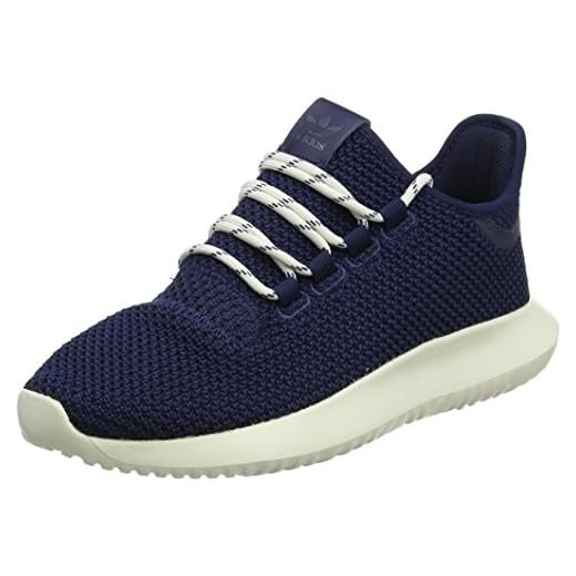 adidas Tubular Shadow Scarpe da Ginnastica Basse Unisex - Bambini, Blu (Collegiate Navy/Chalk White), 38 EU