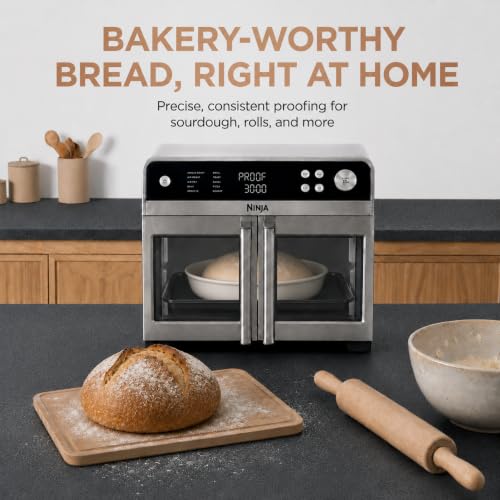 Ninja French Door Premier Air Fry Oven with Cutting Board, Steel, FO103 - image 9