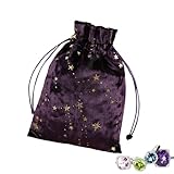 Bajo De Tarot Velvet - Estuche De Joyería De Almacenamiento Gagg | Título De La Suerte Dishing, Bolsas De Cortador, Exquisitas Bolsas De Joyas Para Tarjetas Oracle, Elegantes Tarot Y Bolsas De Dados
