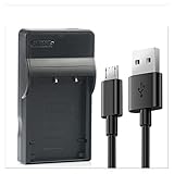 CHENCHEN ZHUZHENG D-Li8 D-Li85 Battery Charger Compatible with for Pentax Optio A10 A20 A30 A40 E65...