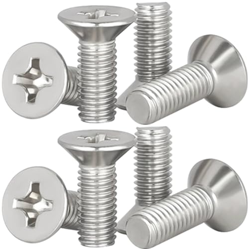 wabklove 8pcs Screw Rotor Brake Disc Retaining 93600-06014-0H Compatible with Acura ILX Integra MDX RDX RLX TL TLX TSX ZDX Stainless Steel Retaining Screws for Front and Rear(8)