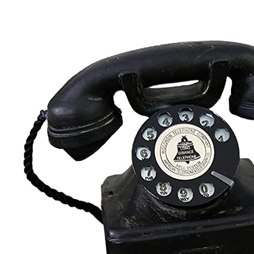 Wowobjects-Corded-Phone-Antique-Old-Fashion-Landline-Telephone-Model-for-Desk-Bar-Hotel-Collectibles-Radio-Phonograph-TV-Phone-Telephones-1970-Now