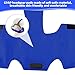 Satin CPAP Neck Pad for CPAP Headgear Straps, Breathable CPAP Covers, Comfort CPAP Strap Cushions, CPAP Mask Strap Covers for Reducing Headgear Pressure and Cheeking Red Marks (Dark Blue)