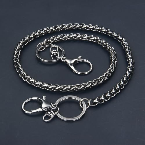 Image of PINKPIN Chains for Men Wallet Chain Biker Chains Jean Pocket Chain Unisex Hip Hop Pant Trouser Chain for Men Women