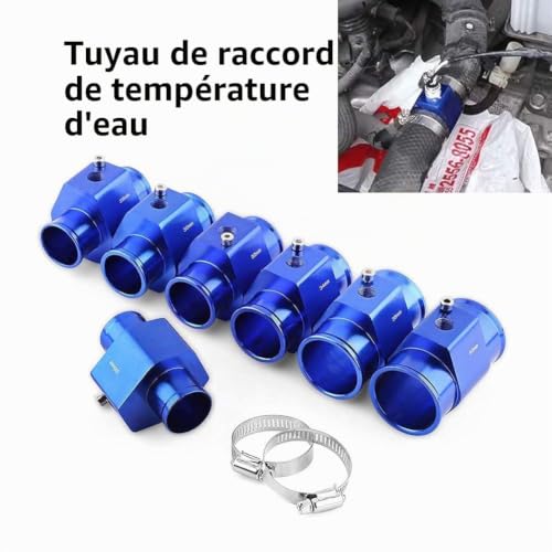 Adaptateur l Pour teur De Température De Liquide De Refroidissement Avec u En iage D'Aluminium Et Joint De Température D'Eau Idéal Pour ures Et Véhicules Automobiles – vue 2