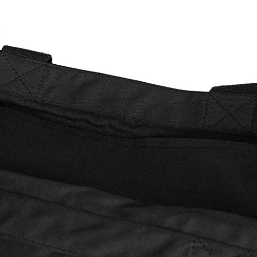 New Era MLB Canvas Tote Neyyyan Blkwhi Tasche, Unisex, Erwachsene, Schwarz, Einheitsgröße