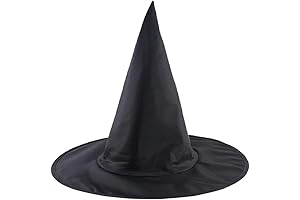 Bewitching Black Child Witch Hat: A Magical Duo for Halloween Merriment
