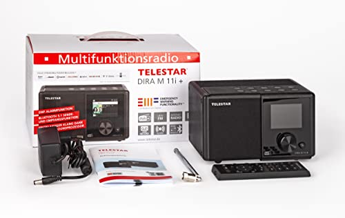 Telestar DIRA M 11i + - DAB+ Digitalradio & Internetradio (UKW/FM/DAB/DAB+ / Internet, WLAN, Mono Radio, EWF Notfallwarnsystem, USB Aufnahmefunktion, Bluetooth, Streamingdienste) schwarz – Bild 7