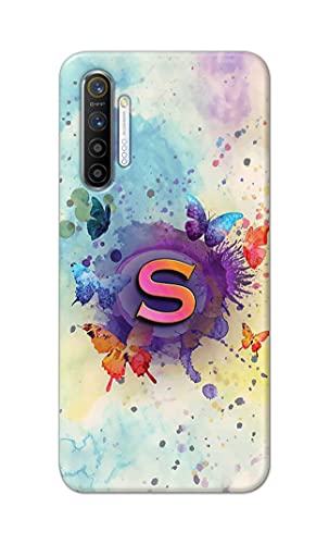 Image of PRINTFIDAA� Printed Hard Back Cover Case for Realme XT | Realme X2 | Oppo K5 Back Cover (Alphabet S) -2808