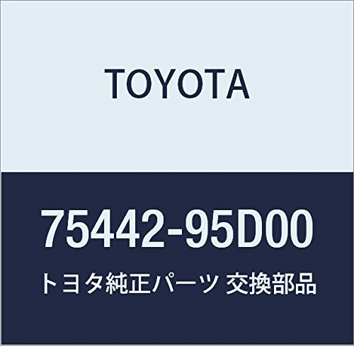 レッド1、ナチュラル3 Amazon | TOYOTA (トヨタ) 純正部品 バツクエンブレム & オ-ナメント