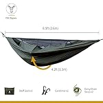 OneTigris KOMPOUND Camping Hammock with Net & Inner Thermal Layer - Image 3