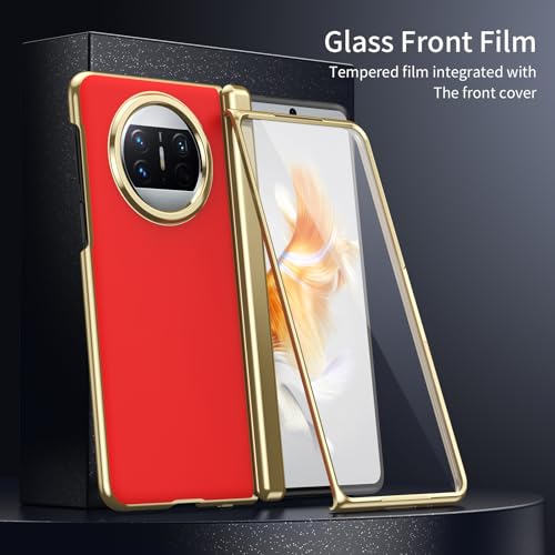 Coque Huawei Mate X3 rouge pliable style urbain