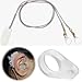 Briny River 10Pcs 9mm Loops Hearing Aid Clip Silicone Clip Compatible with DTS Hearing Aids