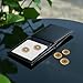 6pcs I Ching Coins, 1.1 Inch Brass Chinese Feng Shui Fortune Lucky Coin for Divination Decor Bring Good Luck Wealth Success Health