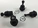 2 Upper 2 Lower Ball Joint Dodge RAM 2500 3500 4x4 2003-2012 XRF Brand Lifetime Warranty