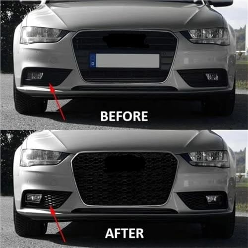Couverture antibrouillard Audi A4 B8.5 : solution de remplacement pour pare-chocs cassé