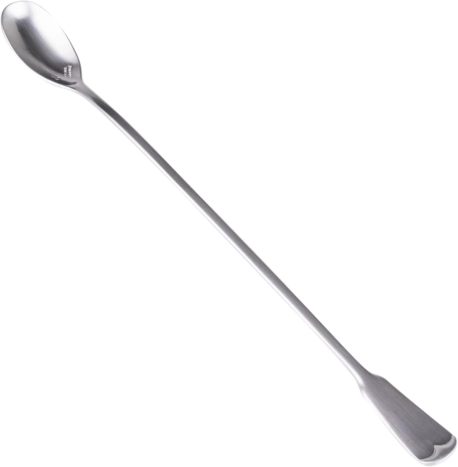 Aoyoshi 557842 Lutes Classic Satin Long Spoon Silver L 8.9 inches (225 mm)