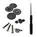 Bottom Case Rubber Feet Outer Inner Feet Bottom Case Screw for MacBook Pro A1278 A1286 A1297 13" 15" 17" Full Kit Set With Screwdriver Super Glue