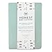 HonestBaby Unisex-Baby Fitted Crib Sheets Set Standard Mattress, 100% Organic Cotton Baby Boys, Girls, Neutral, 1 Pack - SAGE, One Size