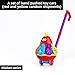 MIDOCCHIO Interactive Youngsters' Toy Car with Spinning Wings & Jingle Bell - Educational Fun for Christmas, Halloween, Thanksgiving, Birthday Gifts, Rooster Toys - (Color Random)