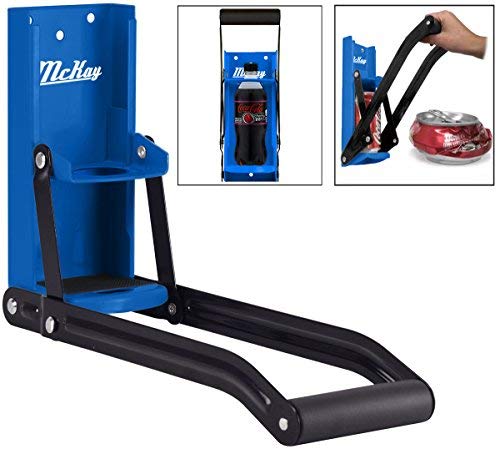 McKay 16 oz Heavy-Duty Metal Can Crusher and Smasher