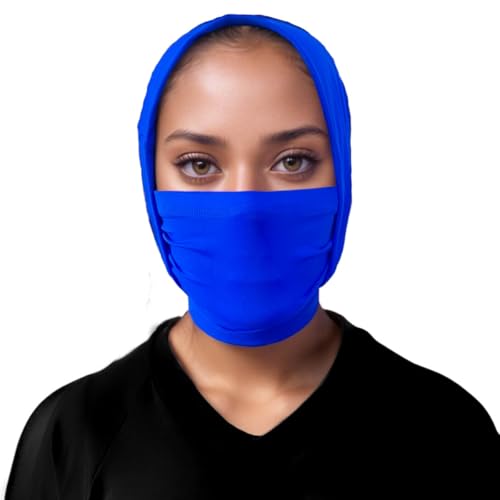 Bandana Balaclava Proteção Solar Pescoço e Cabeça, Pesca Ciclismo Touca Ninja Unissex, Poliamida Pre