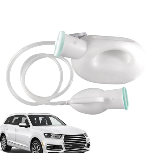 Urinoir portable pour voyage en voiture | Urinoir de toilette de voiture réutilisable de 2000 ml | Bouteille de pipi de voyage en plein air de camping pour les et les patients âgés