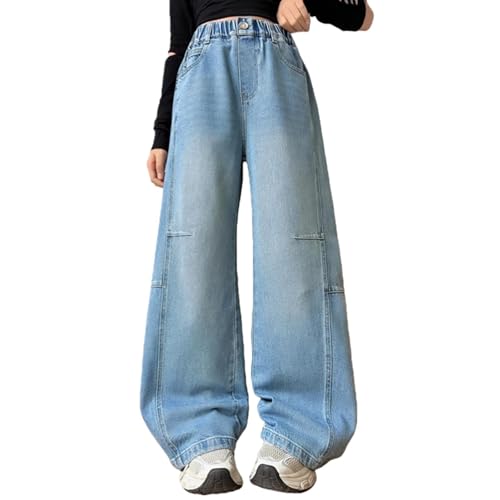 Pantalon ample jambes larges filles pour l'école et les sorties décontractées
