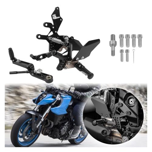 Repose-Pieds GSX-8S Carbone Ultra Léger avec Aile de Talon