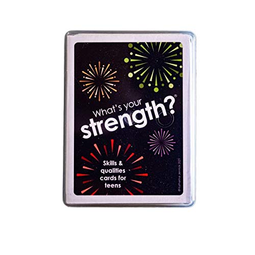 What's your strength?® Skills & qualities cards for teens By Katherine Jennick - Excellent for career coaches, advisor, teachers and parents