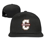 Charleston Cougars Logo Flat Brim Baseball Snapback Hat