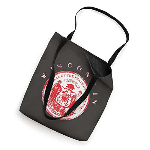 Bolso Tote Souvenir Estado Wisconsin Madison miniatura 2