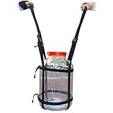 7 Gallon Glass Carboy Easy-Carry Straps, Glass Bottle Protector, Adjustable and Strong for Easy, Safe, Secure Lifting, Moving, Carrying jug Bottle, Fit 6 to 8 Gallon, Gray, Cotton, No Carboy