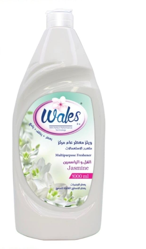 Wales Multi-Purpose Freshener Floor Cleaner Jasmine 1000ml