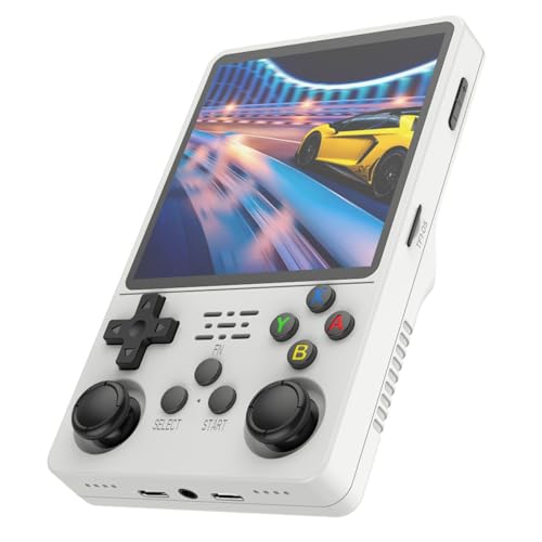 【Splendida schermata IPS da 4.0 pollici-Questa mini console di gioco retrò con schermo IPS da 4,0 pollici ad alta risoluzione 720*720 rende i dettagli dello schermo della console di gioco più vividi. Ogni pixel prende vita, rendendo la tua esperienza di gioco più coinvolgente e piacevole.