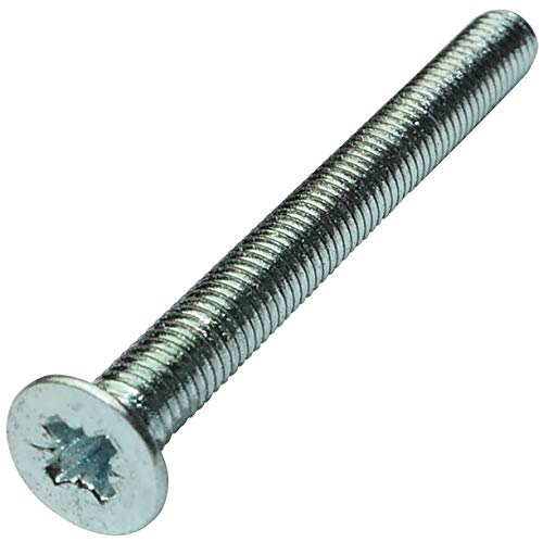 Preisvergleich Produktbild AERZETIX - C18093-50 x Bolzen - Senkkopfschrauben - mit Konischer Kopf - M3x30mm - DIN965A - Verzinkter Stahl - Fußabdruck PZ1 kreuzförmig