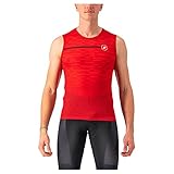 Amazon CASTELLI Men's Insider Sleeveless T-Shirt, Dark red, S #ad