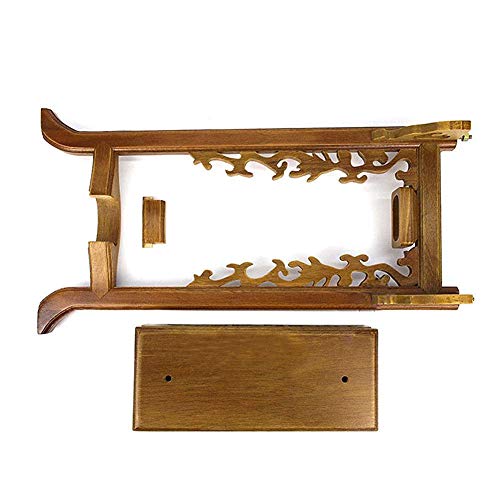 Peiyu Standing Sword Stand Vertical Samurai Sword Katana Holder Stand Display-Brown #TOP3