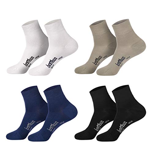 Chaussettes courtes en bambou respirantes lot de 6 paires