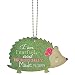 P. Graham Dunn I am Fearfully and Wonderfully Made Hedgehog Shaped 4 x 3 Wood Rear-View Mirror Car Charm