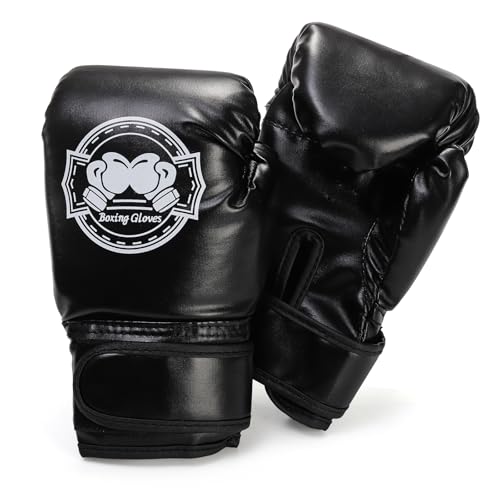 3-in-1 Kids Boxing Set, Punching Gloves Mitts Kick Pad for Beginners, Sports Kickboxing Training Set for Youth Child Boxing, Karate, Taekwondo, Muay Thai, MMA Training - Image 5