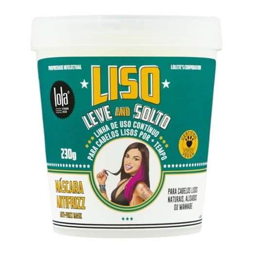 Lola Cosmetics Liso, Leve And Solto - Máscara 230g Blz