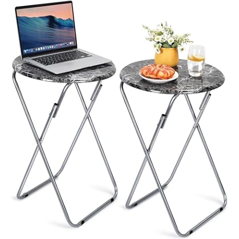 Beeveer Folding TV Tray Table Cover