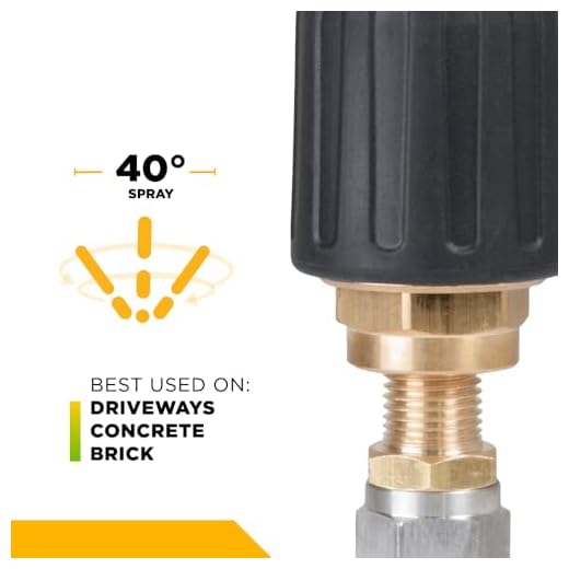 5000 PSI Rotating Turbo Pressure Washer Nozzle