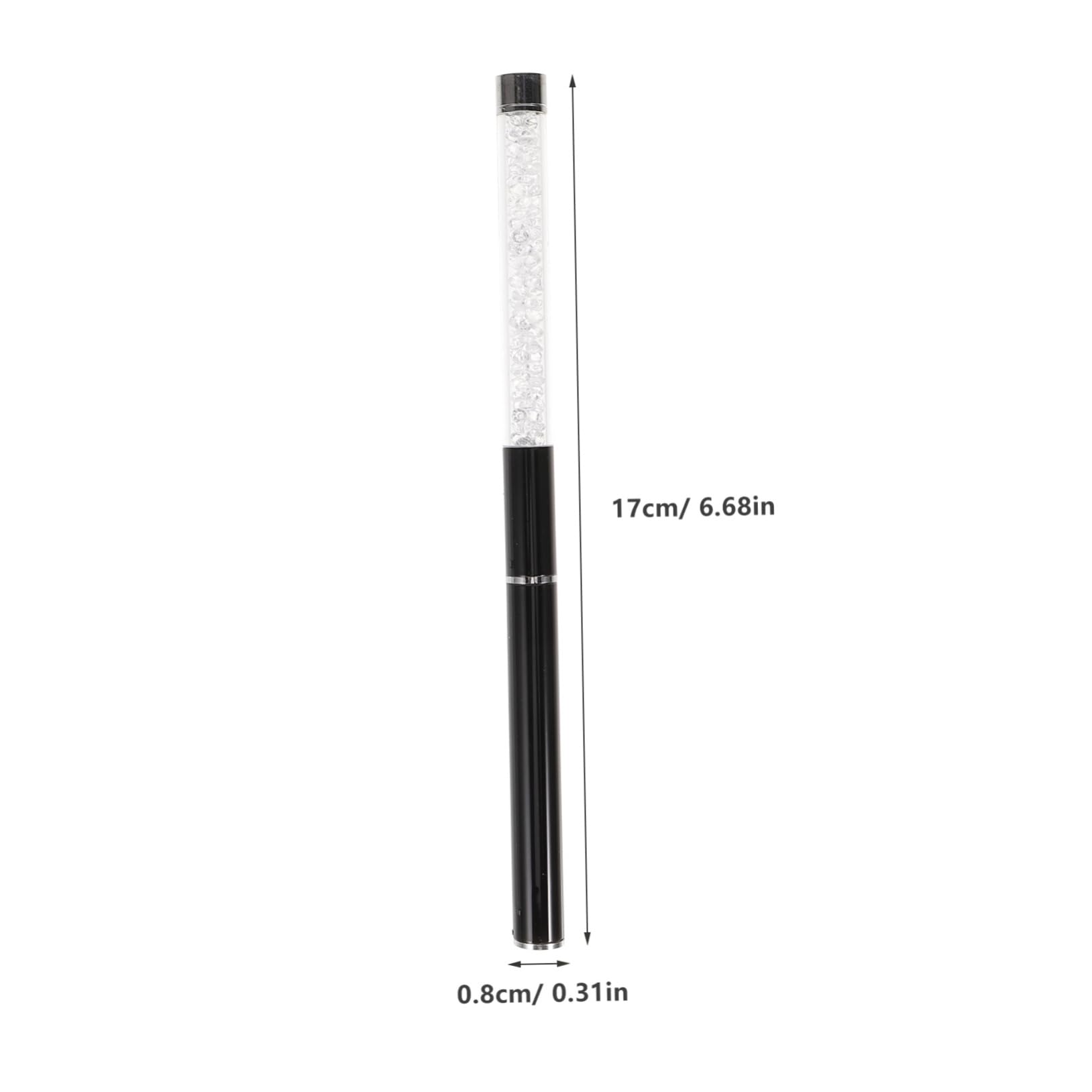 SOESFOUFU Elegant Lash Brush Set 2pcs Spiral Eyelash Brush Comb for Travel Makeup