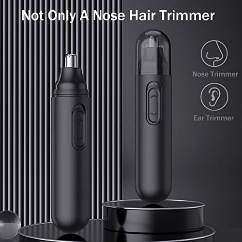 Bcfhyk Nose Hair Trimmer, Rechargeable Ear And Nose Hair Trimmer For Men Women, Usb Electric Waterproof Eyebrow Facial Hair Removal Nose Grooming Garget For Men, Unique Gift For Men, Dad Or Boyfriend #TOP3