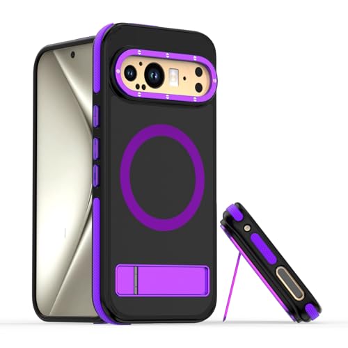 Coque magnétique Pixel 9 Pro XL antichoc avec béquille Mor